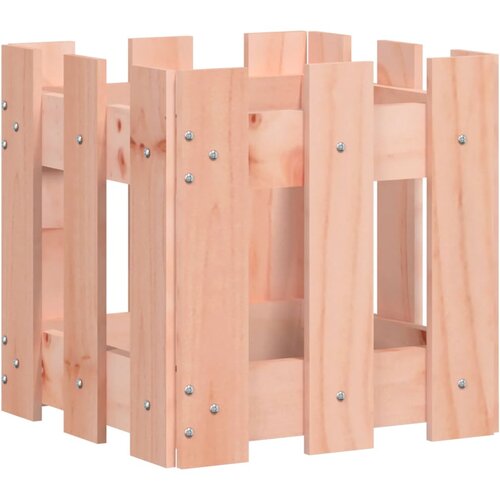  Vrtna sadilica s izgledom ograde 30x30x30 cm masivna duglazije Slike