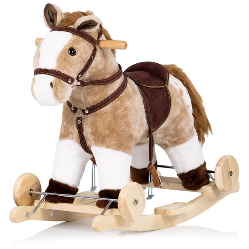 Chipolino igračka na luljanje sa kotačima Horse - beige Cene