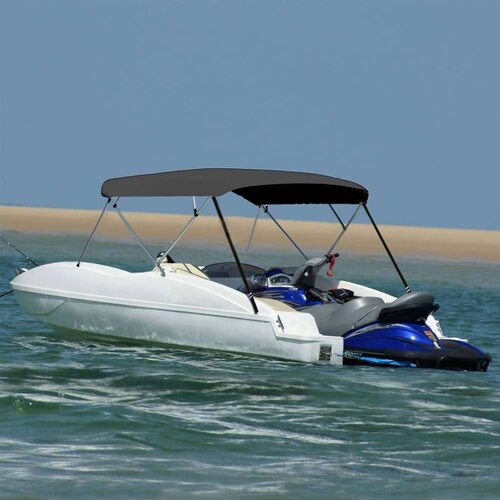 Tenda bimini s 4 luka antracit 243 x (230 - 244) x 137 cm Slike