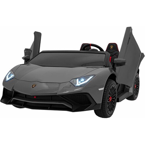  Licencirani auto na akumulator Lamborghini Aventador SV STRONG - dvosjed - sivi Cijene