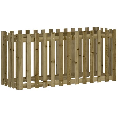  Povi&amp;scaron;ena vrtna gredica 150x50x70 cm impregnirana borovina Slike