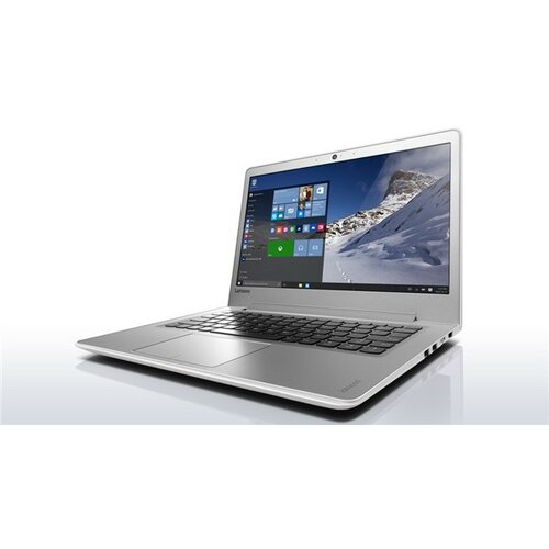 Lenovo IdeaPad 510S-13 (80V00047YA), 13.3 IPS FullHD LED (1920x1080), Intel Core i5-7200U 2.5GHz, 8GB, 256GB SSD, Radeon R5 M430 2GB, noOS, silver-white laptop Slike