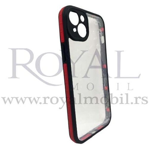  futrola hong za iphone 14 plus (6.7) crna sa crvenim Slike