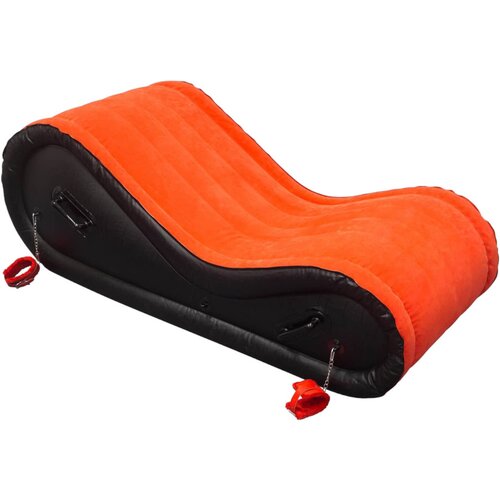 Magic Pillow - Napihljiva seks postelja - z ročaji - velika (rdeča) Cene