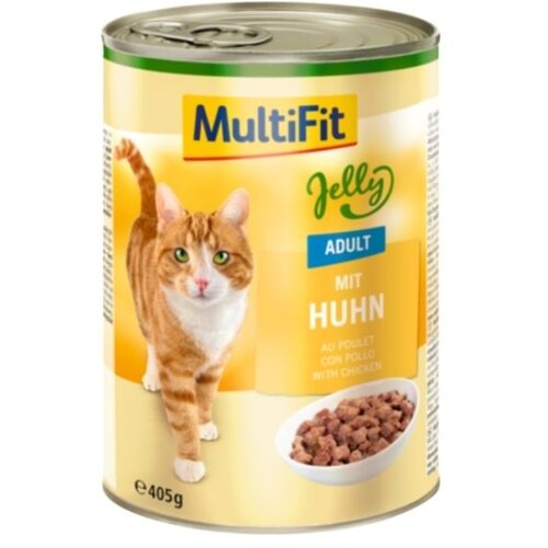 MultiFit Cat Adult piletina u želeu 405 g konzerva Cene