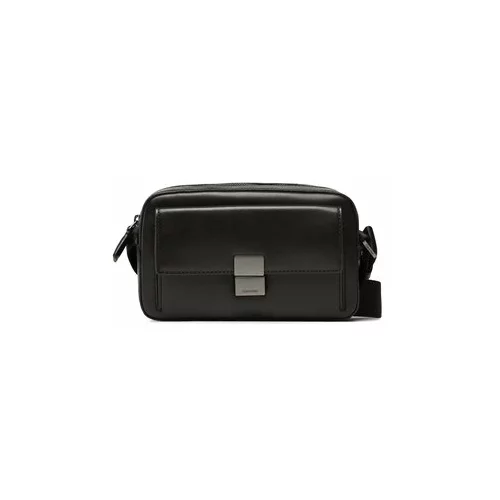 Calvin Klein Torbica za okrog pasu Iconic Hardware Camera Bag K50K510254 Črna