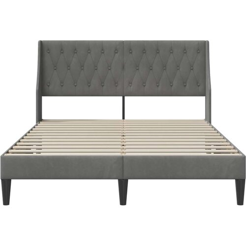  Okvir za krevet Tamno siva 140 x 190 cm Bar&amp;scaron;un - Tamno siva 140 x 190 cm Slike