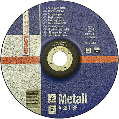 CRAFTOMAT Brusilna plo&amp;scaron;ča Craftomat A 30T-BF (kovina, premer: 125 mm, debelina: 6 mm) Slike
