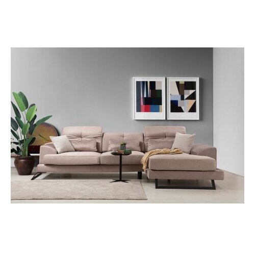  Kutna sofa Frido 100x92x308cm Bež Slike