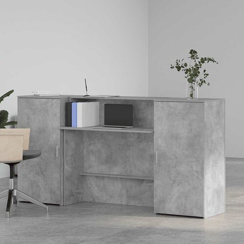  Recepcijski stol 200x50x103,5 cm konstruiranog drva Slike