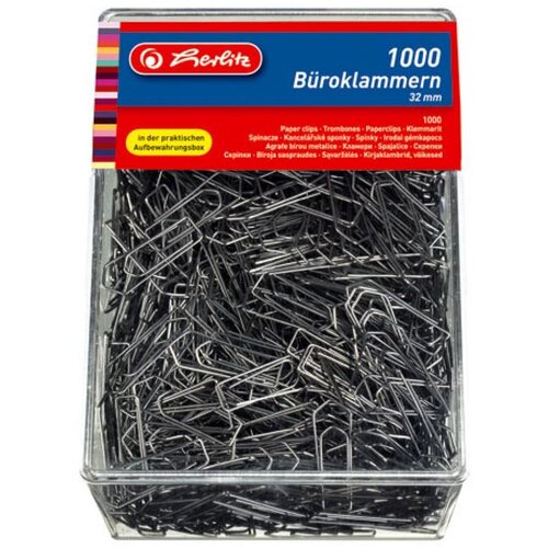 Herlitz Spojnice za spise 32 mm, 1000/1 Cijene