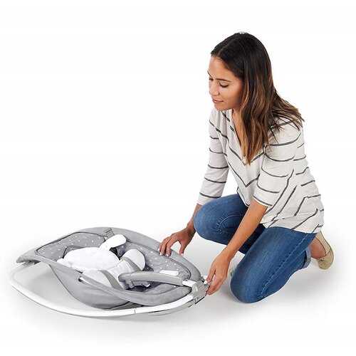 Kids II ležaljka rocking seat - cuddle lamb, 0-18kg SKU12118 Slike