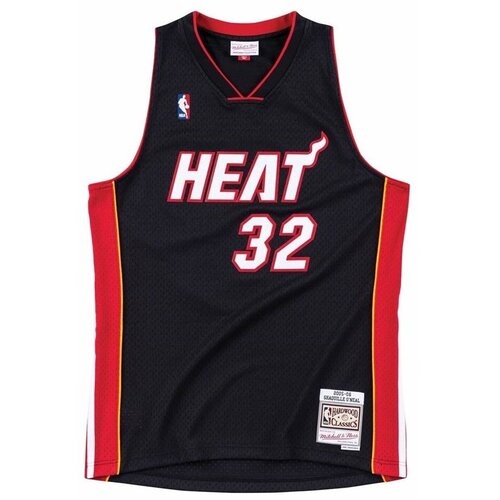 Mitchell And Ness Swingman Nba Miami Heat Shaquille Oneal Crna Cene