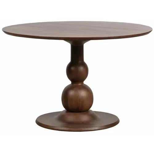 BePureHome Jedilna miza iz mangovega lesa, ø 120 cm