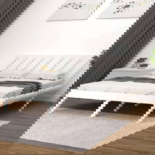  Posteljni okvir bel iz trdne borovine 160x200 cm, (20684501) Slike