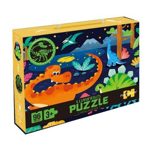  Puzzle koje svetle u mraku Dinosaurusi/ 96 delova - 88751 Slike