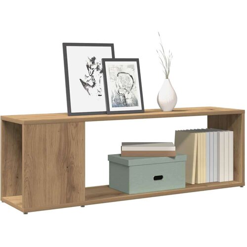 vidaXL TV omarica artisan hrast 100x24x32 cm inženirski les Cene