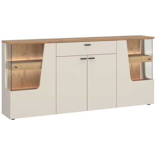 Premium Living Komoda Cut Out, Barva Hrasta, Ka&scaron;mir Cene