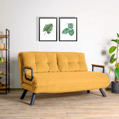 sando 2-Seater - mustard mustard 2-Seat sofa-bed Slike