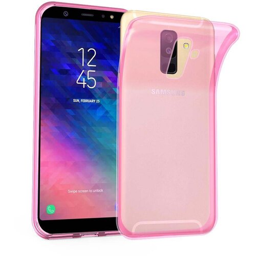 Cadorabo Case, združljiv s Samsungom v prozornem roza - za&amp;scaron;čitni pokrov iz fleksibilnega silikona TPU, (20588638) Slike