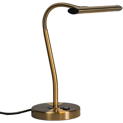 Trio Leuchten Art Deco namizna svetilka bronasta z LED - Tableau Cene