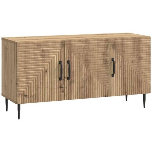 TV ormar Hrast artisan 99 x 34 5 x 50 cm Konstruirano drvo - Hrast artisan Cene