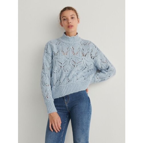 Reserved Ladies` sweater - modra Cene