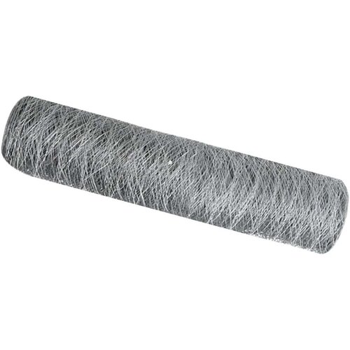 vidaXL Hexagonalna ograja Pocinkano jeklo 5000 x 0.06 x 40 cm Vzdržljivo Cene
