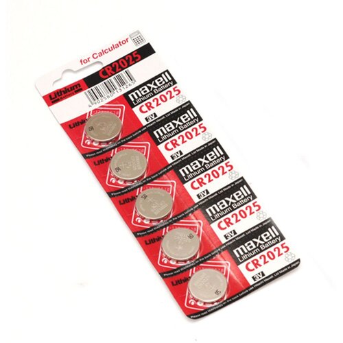 Maxell Baterije lit. CR2025,5kom, blister 18586200 Slike