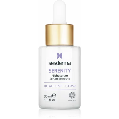 Sesderma Serenity regenerirajući noćni serum s revitalizacijskim učinkom 30 ml