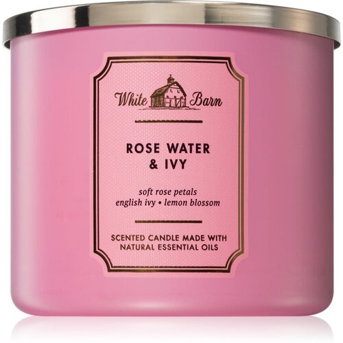 Bath & Body Works Rose Water & Ivy mirisna svijeća 411 g Cijene