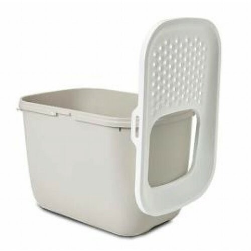 Savic toalet za mace hop in belo-bez 58.5x39x39.5cm Cene