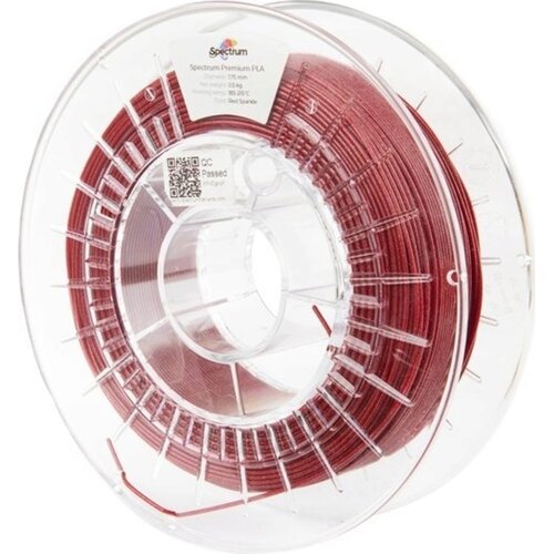 Spectrum pla glitter sparkle red - 1,75 mm / 500 g Slike