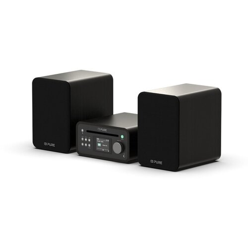 Pure Cisti Classic Stereo Mini crni Mikro stereo sustav Slike