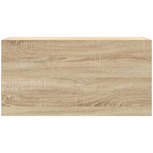  Kupaonski zidni ormarić sonoma hrast 80x25x40 cm izrađeno drvo Slike
