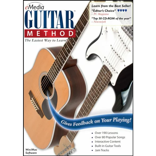 Emedia Guitar Method v6 Win (Digitalni izdelek)