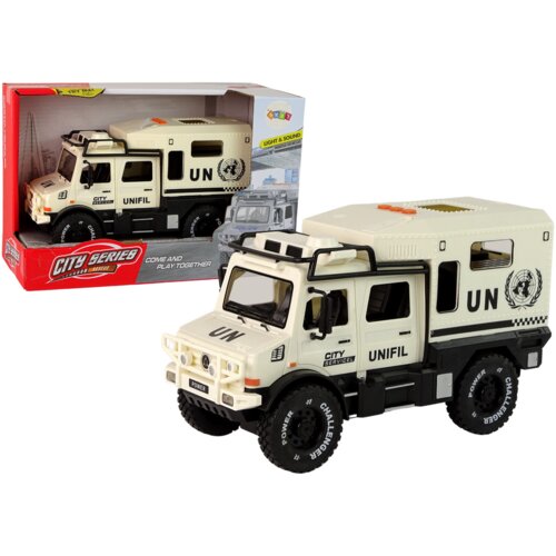  Off-Road Vehicle City Service Beige Opening Door Sound Light Slike