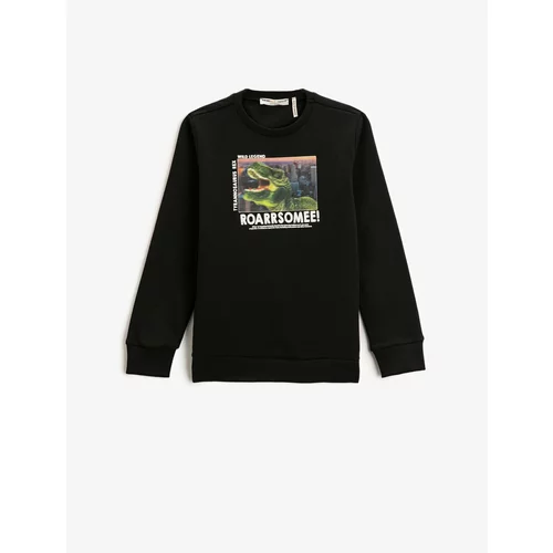 Koton Sweatshirt - Black - Regular
