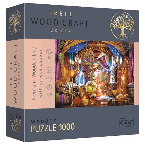 Trefl Wood Craft: Magična soba 1000-delna premium lesena sestavljanka - Cene
