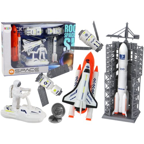 Space Set Mission Rocket ship 8 pieces. Cene
