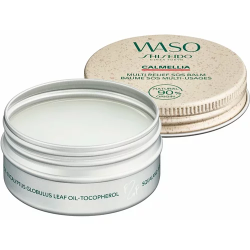 Shiseido Waso CALMELLIA Multi-Relief SOS Balm večnamenski balzam za obraz, telo in lase 20 g