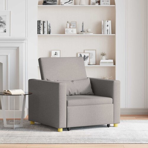 SOFA na razvlačenje Singl Sivo-smeđa 90 x 165 x 87 cm tkanina Cene