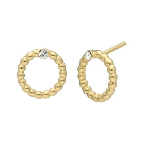 Victoria Cruz daphne crystal gold mindjuše sa swarovski kristalom ( a4194-07dt ) Cene