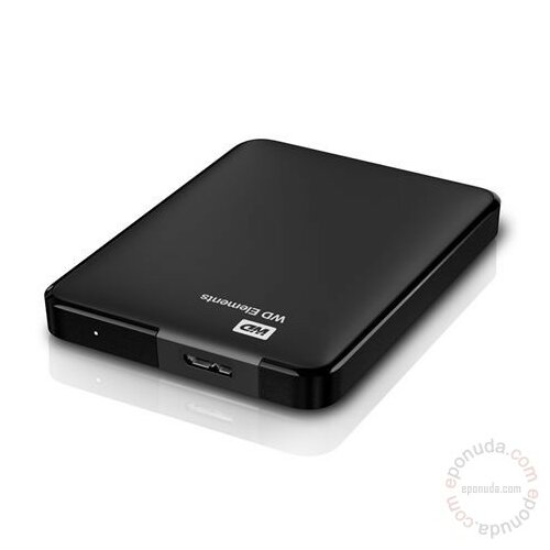Western Digital Elements Portable 500GB, 2.5˝ WDBUZG5000ABK eksterni hard disk Slike