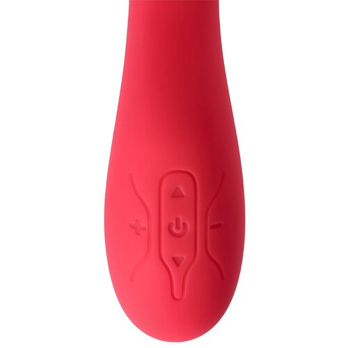 Virgite Essentials Vibrator Virgite With Tapping Function V8 Pink Slike
