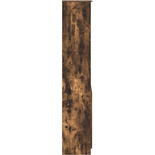 vidaXL Visoka omara dimljen hrast 50x35x180 cm inženirski les Cene