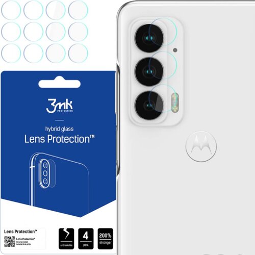 3mk ZA&amp;Scaron;ČITNA FOLIJA ZA LEČE ZA ZA&amp;Scaron;ČITNO STEKLO MOTOROLA EDGE 20, (22000752) Slike