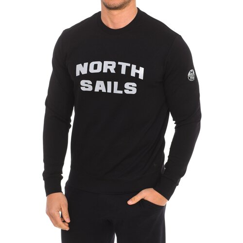 North Sails Puloverji 9024170-999 Črna Cene
