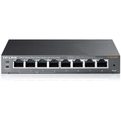 Tp-link TL-SG108PE 8-Port Gigabit Desktop PoE+...