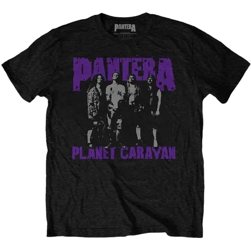 Pantera Majica Planet Caravan Unisex Black S